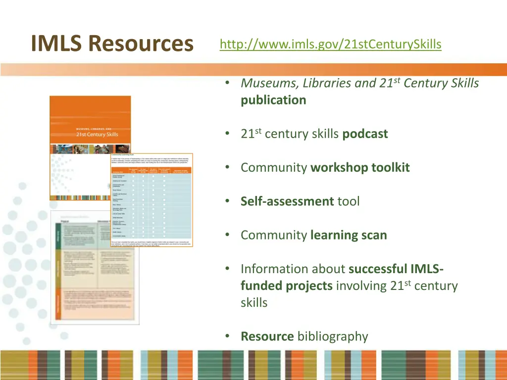 imls resources