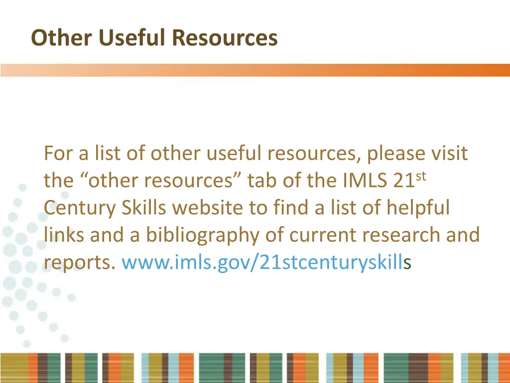 other useful resources