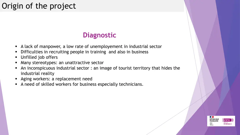 origin of the project