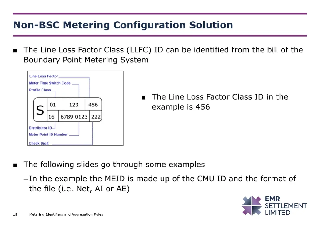 non bsc metering configuration solution 3
