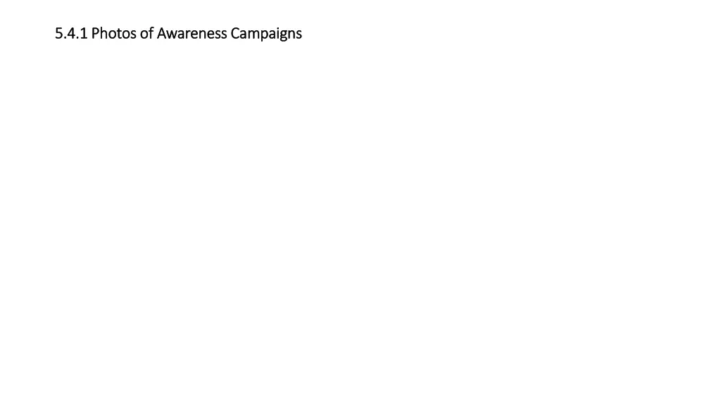5 4 1 photos of awareness campaigns 5 4 1 photos