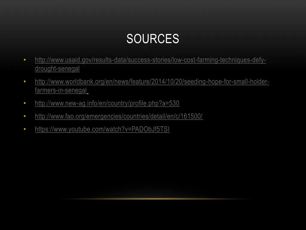 sources