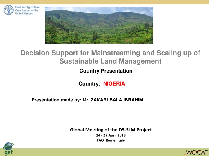 decision support for mainstreaming and scaling