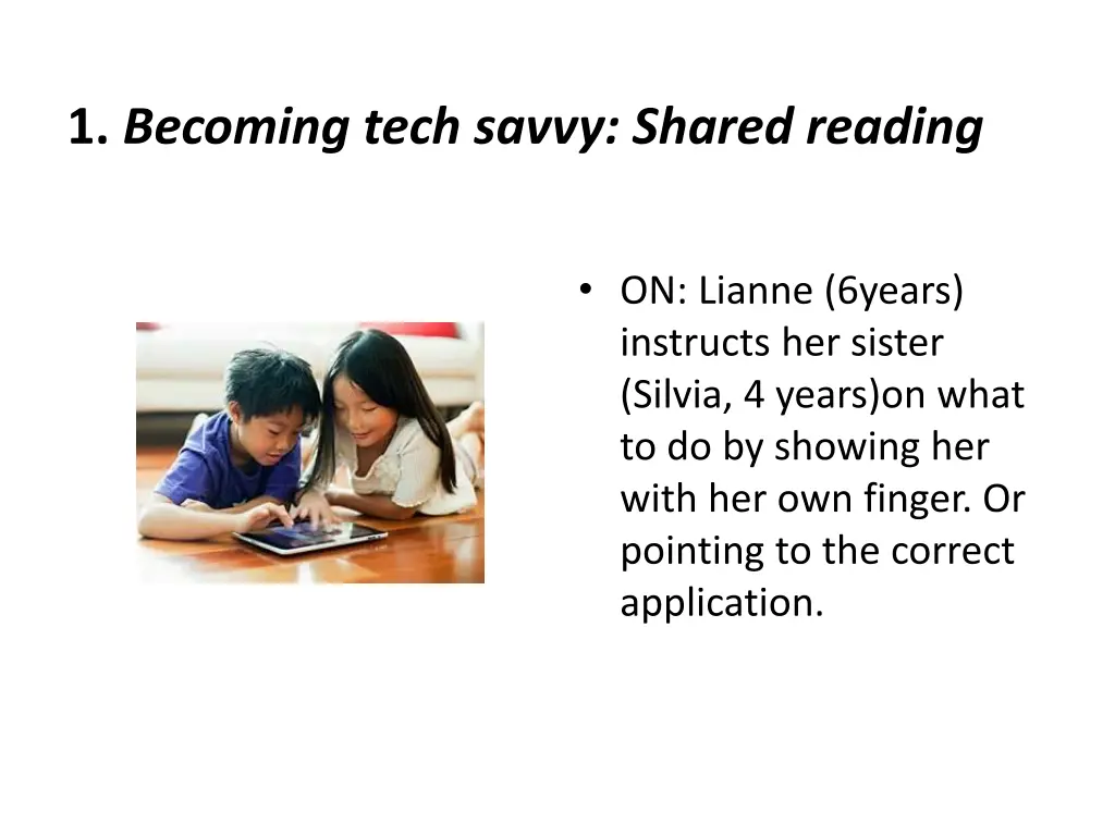 1 becoming tech savvy shared reading