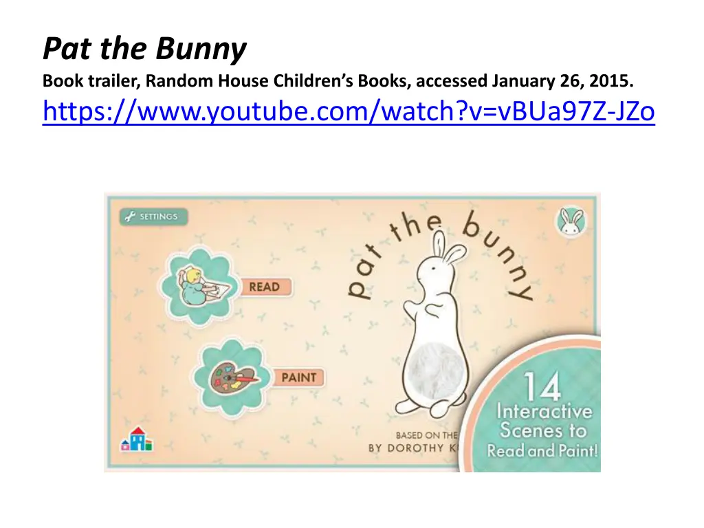 pat the bunny book trailer random house children