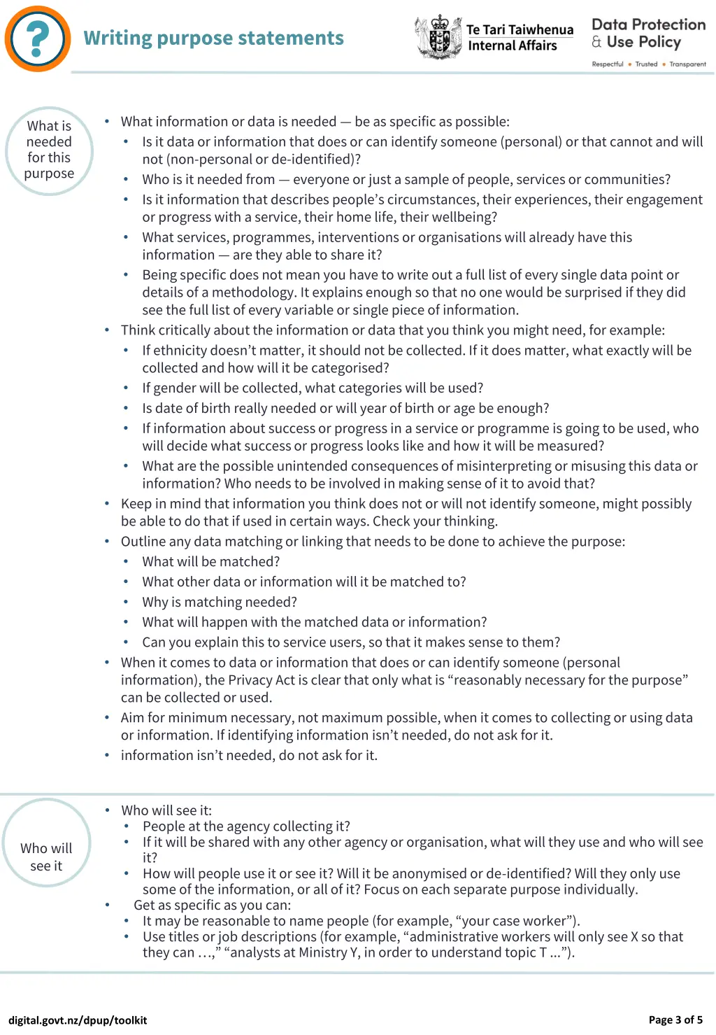 writing purpose statements 1