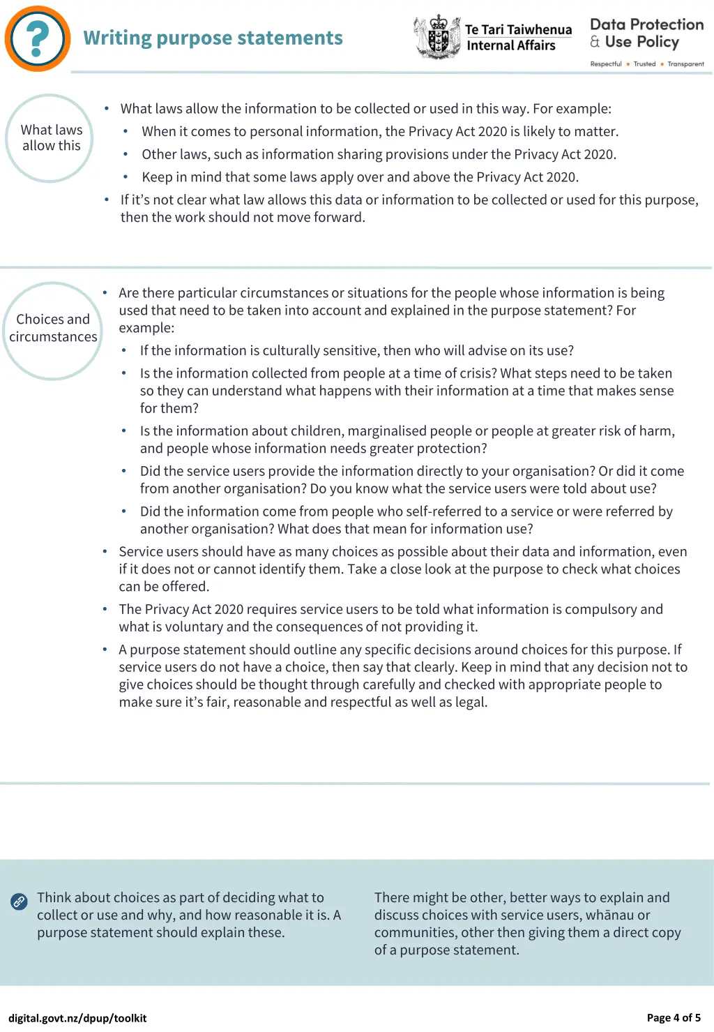 writing purpose statements 2