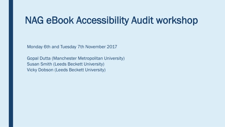 nag ebook accessibility audit workshop nag ebook