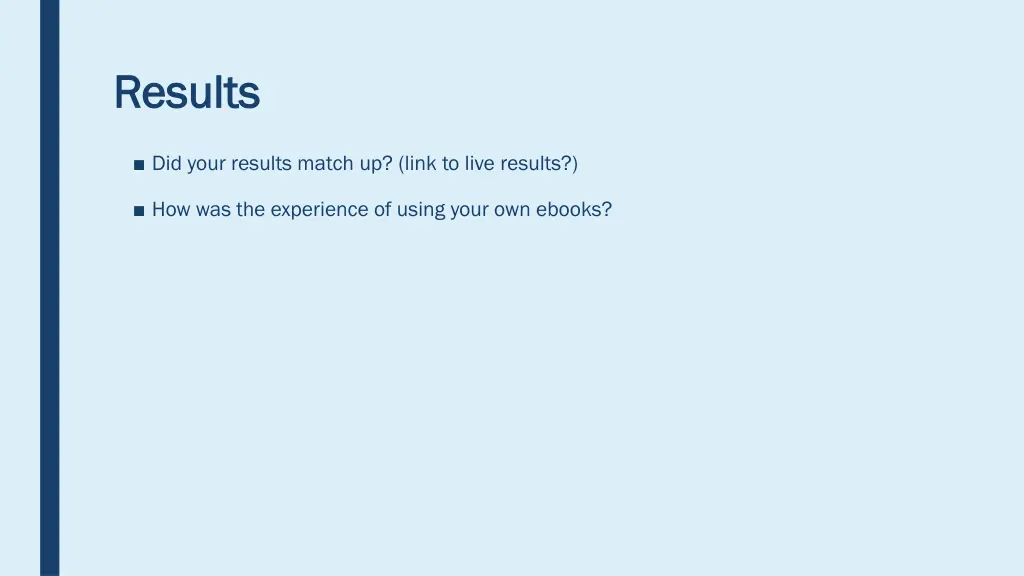 results results