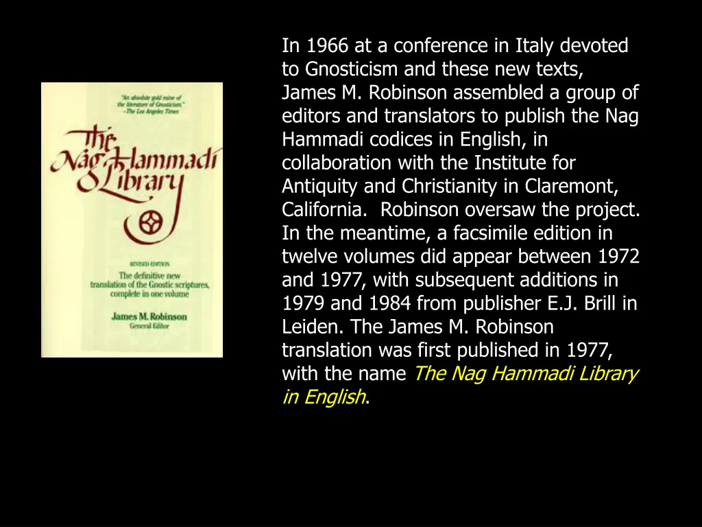 in 1966 at a conference in italy devoted