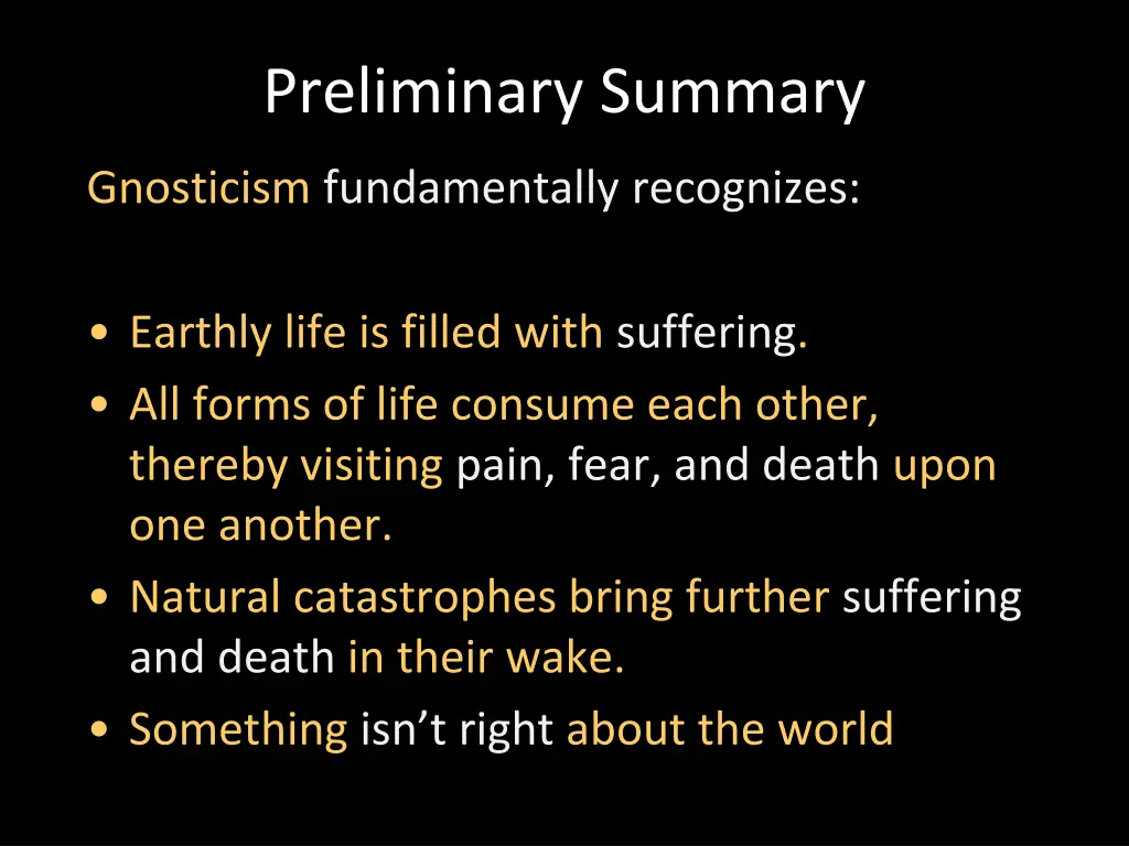 preliminary summary 3