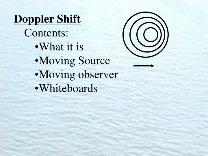 doppler shift contents what it is moving source