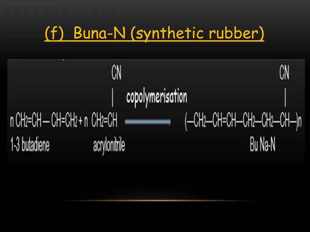 f buna n synthetic rubber