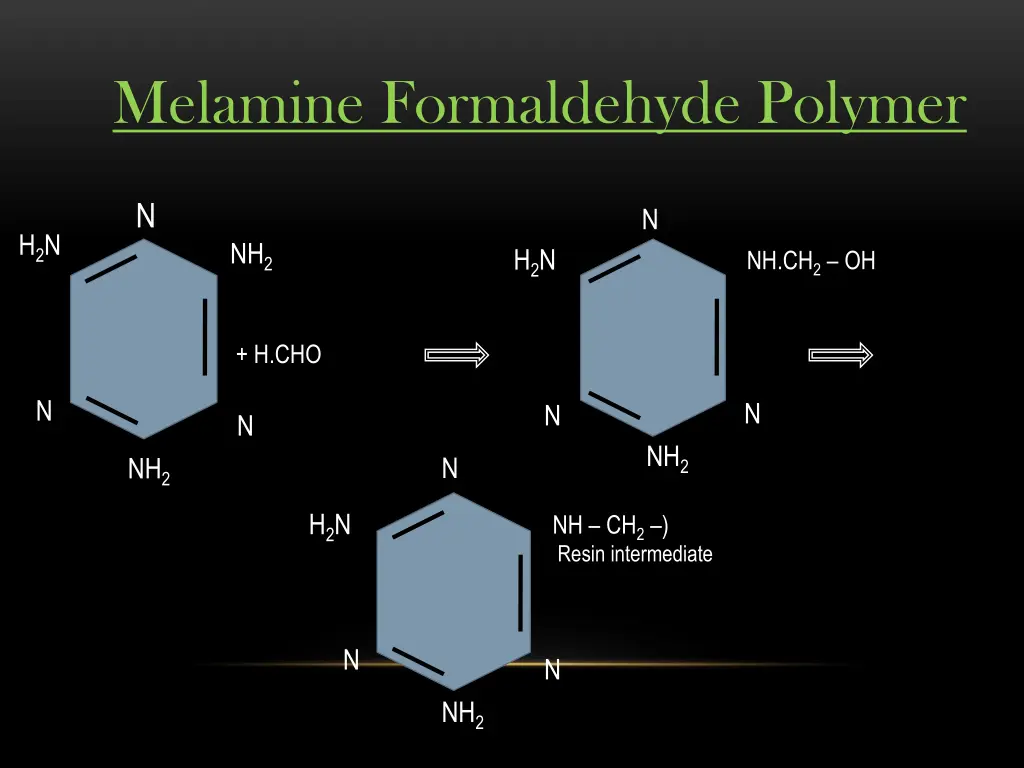 melamine formaldehyde polymer