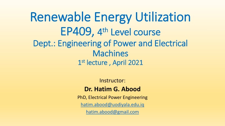 renewable energy utilization renewable energy