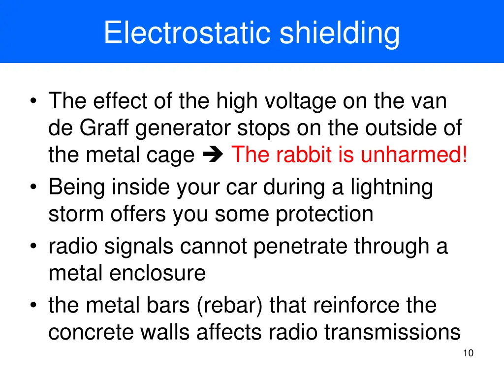 electrostatic shielding 1