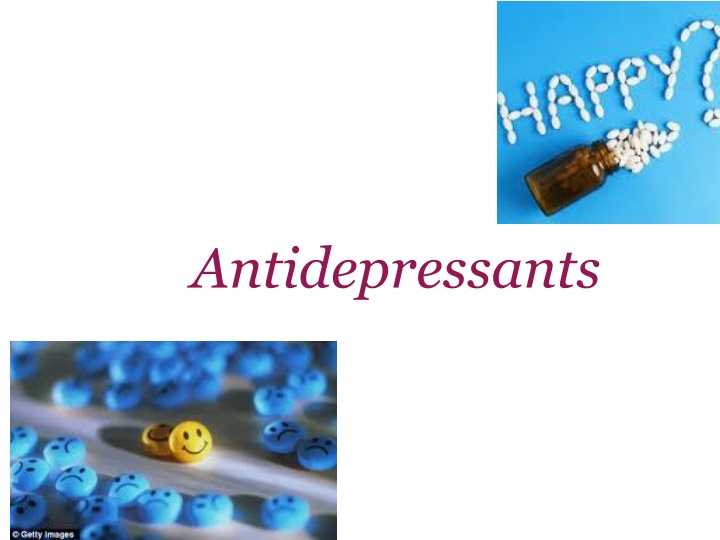 antidepressants