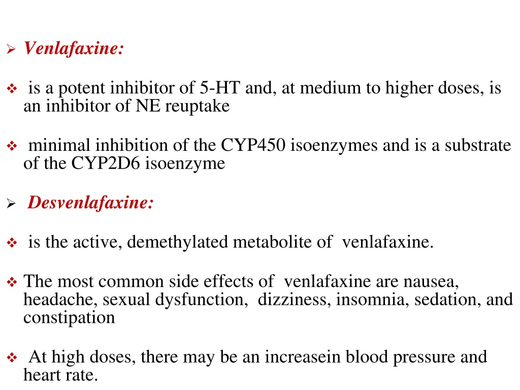 venlafaxine