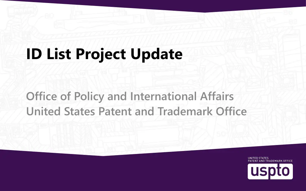 id list project update