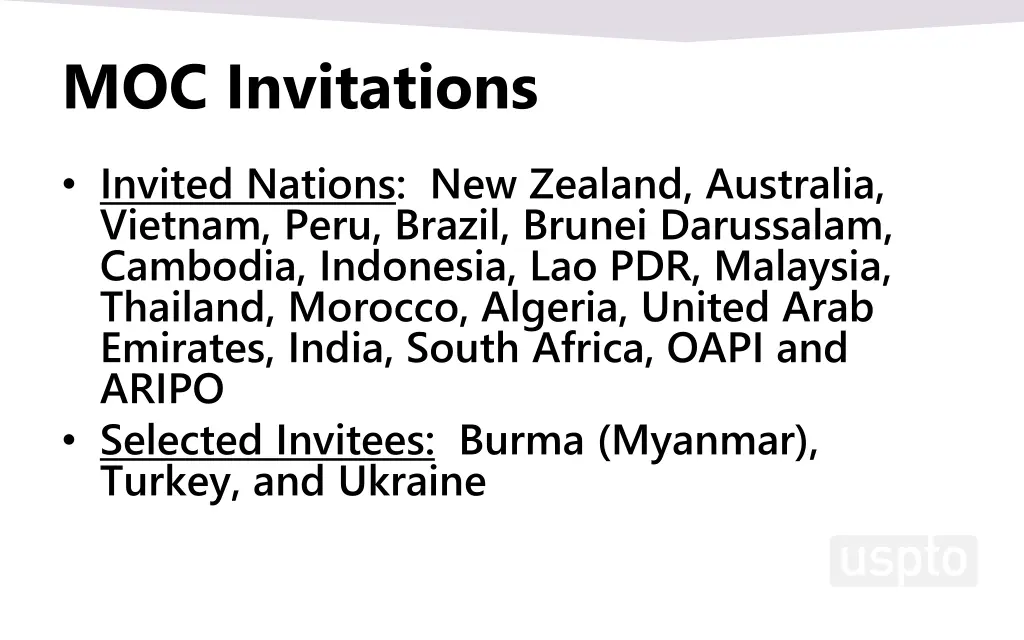 moc invitations
