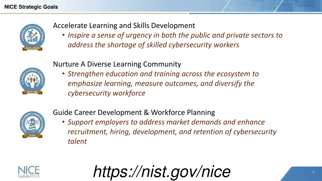 nice strategic goals