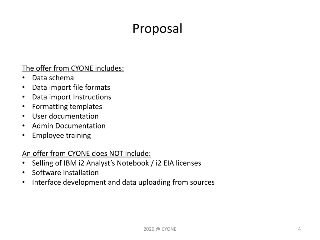 proposal