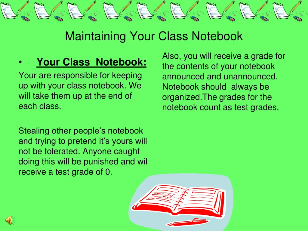 maintaining your class notebook