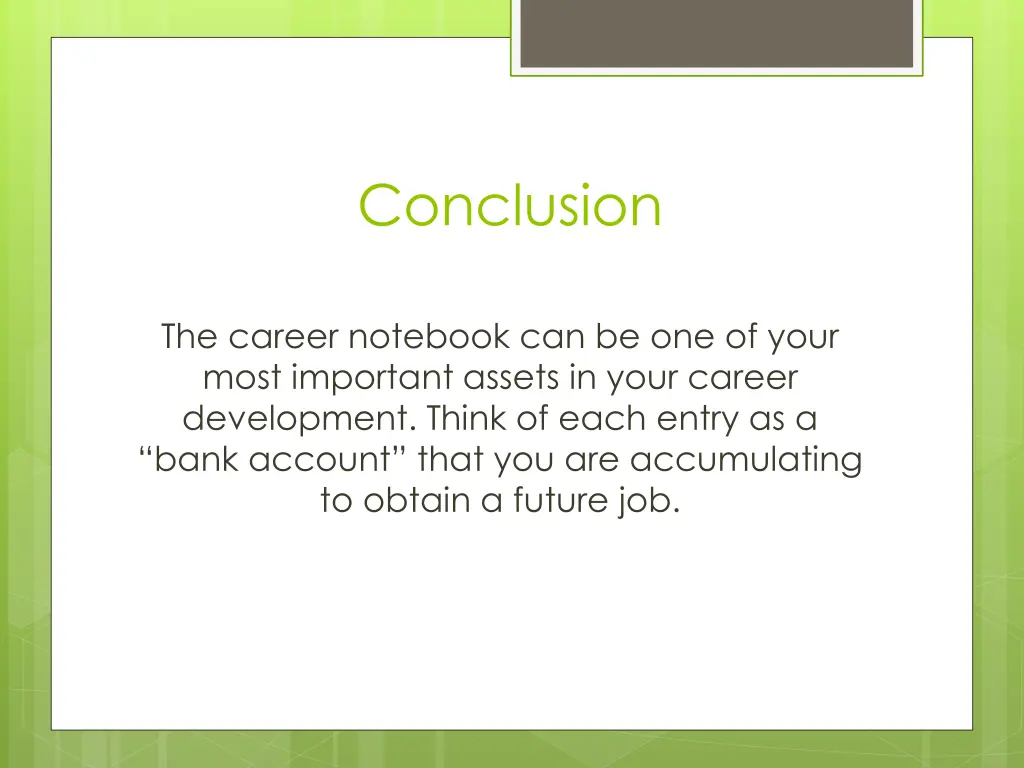 conclusion