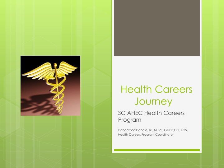 health careers journey sc ahec health careers
