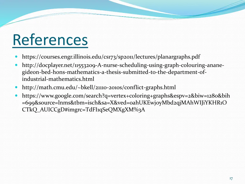 references