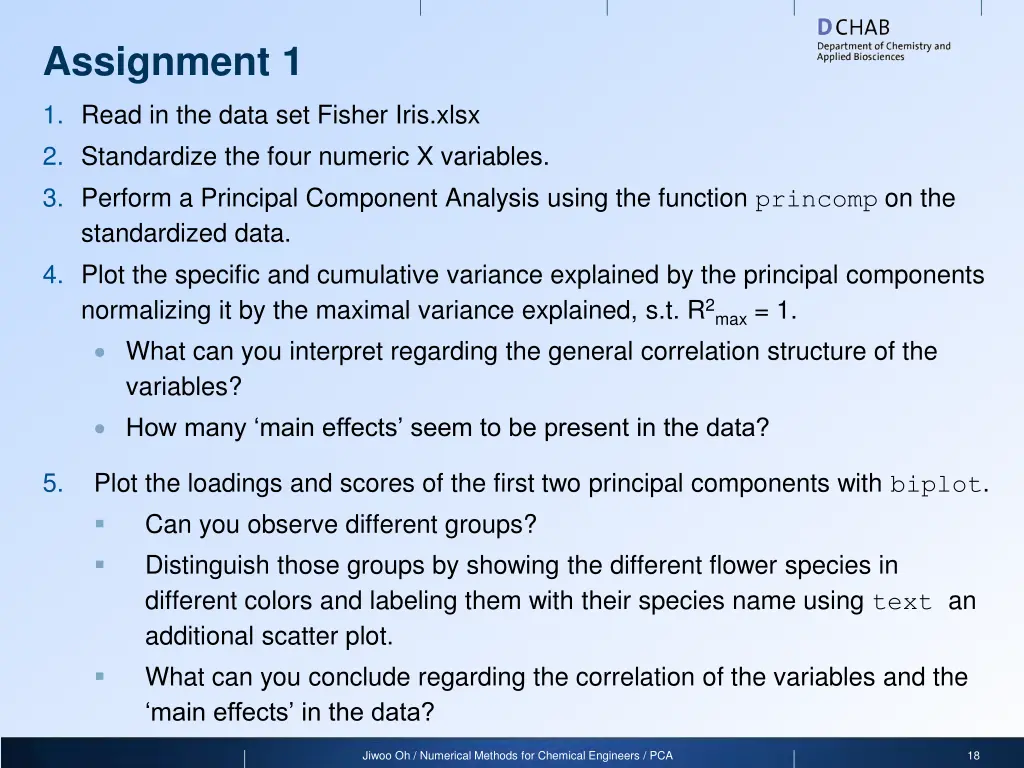 assignment 1