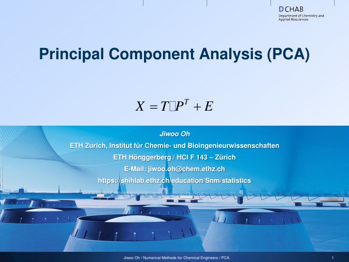 principal component analysis pca