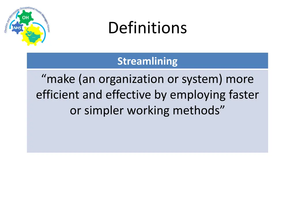 definitions