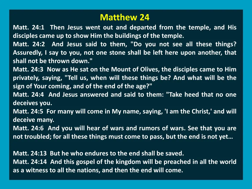 matthew 24