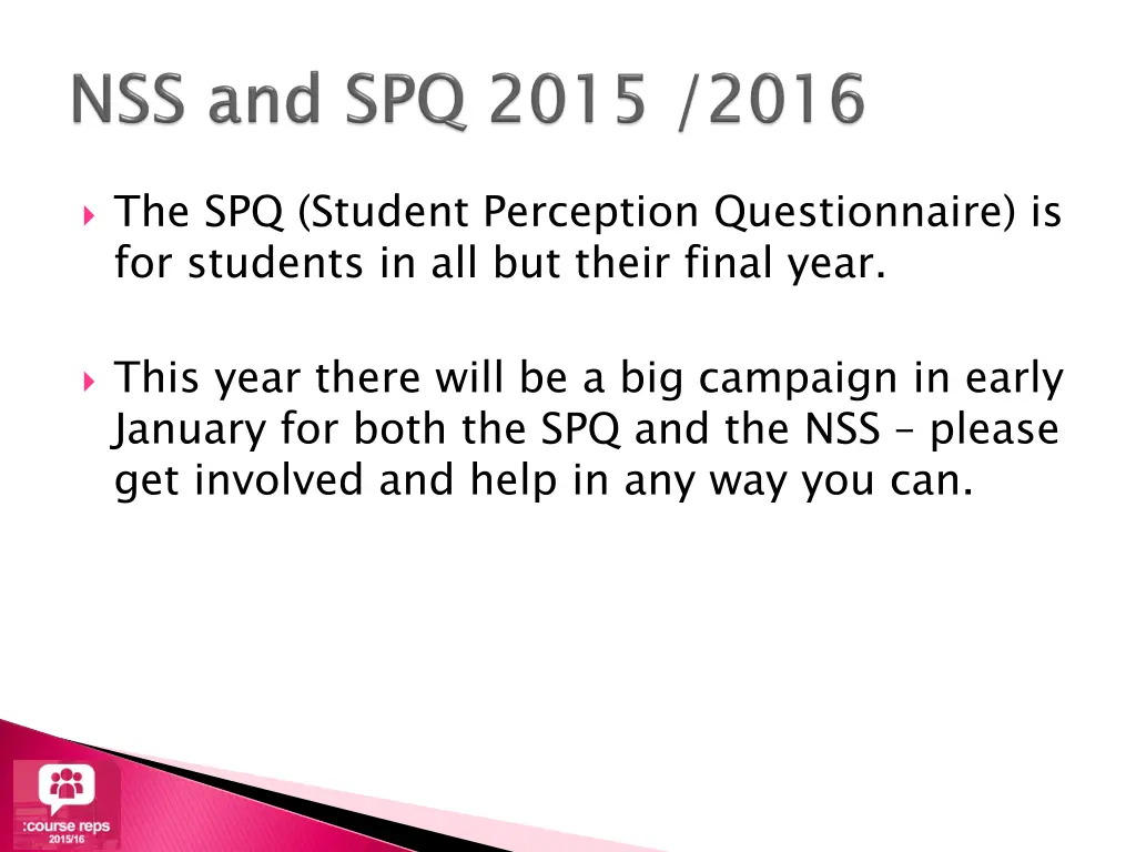 the spq student perception questionnaire