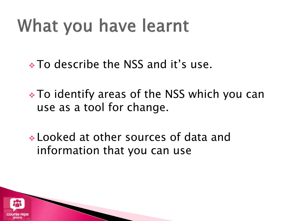 to describe the nss and it s use 1