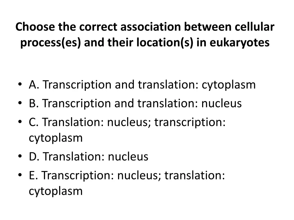 choose the correct association between cellular