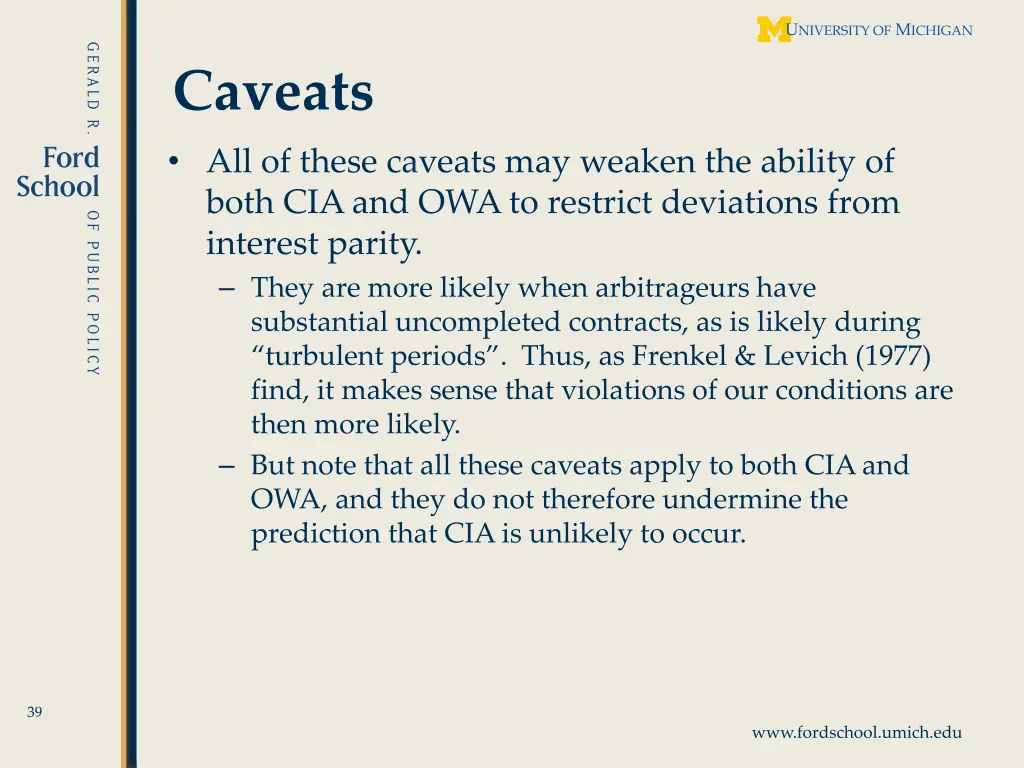 caveats all of these caveats may weaken