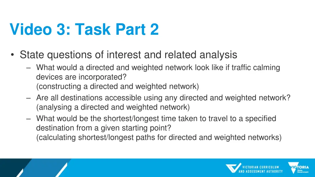 video 3 task part 2 2