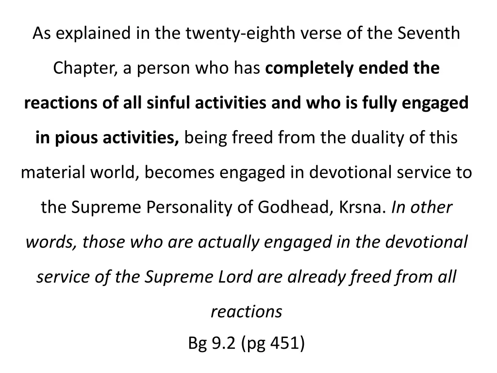 as explained in the twenty eighth verse