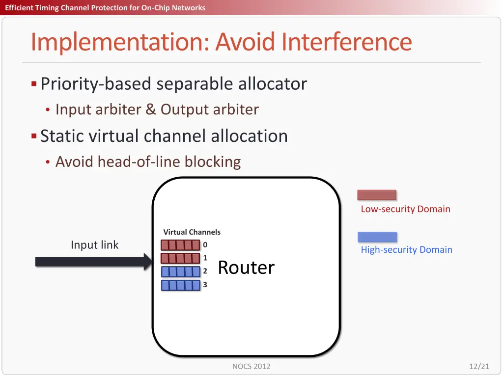 title efficient timing channel protection 11