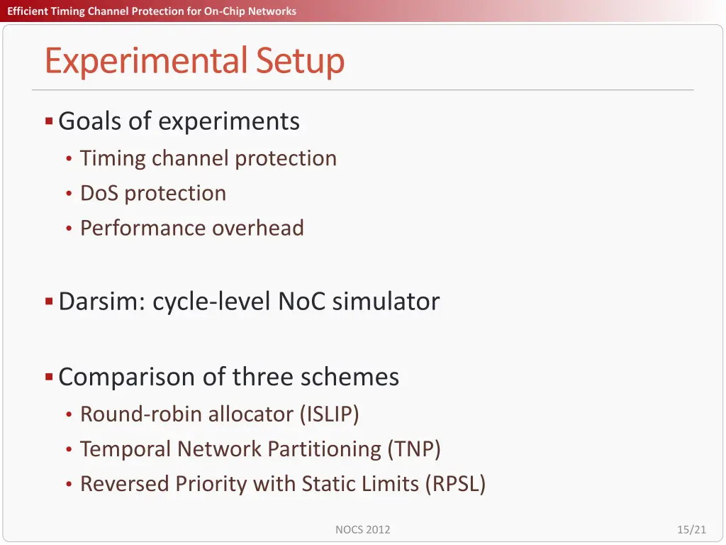 title efficient timing channel protection 14