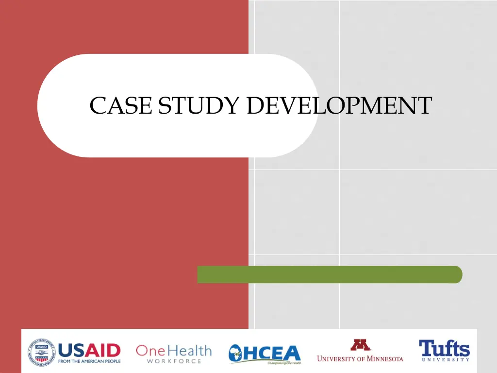 case study development