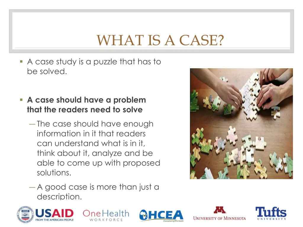 what is a case