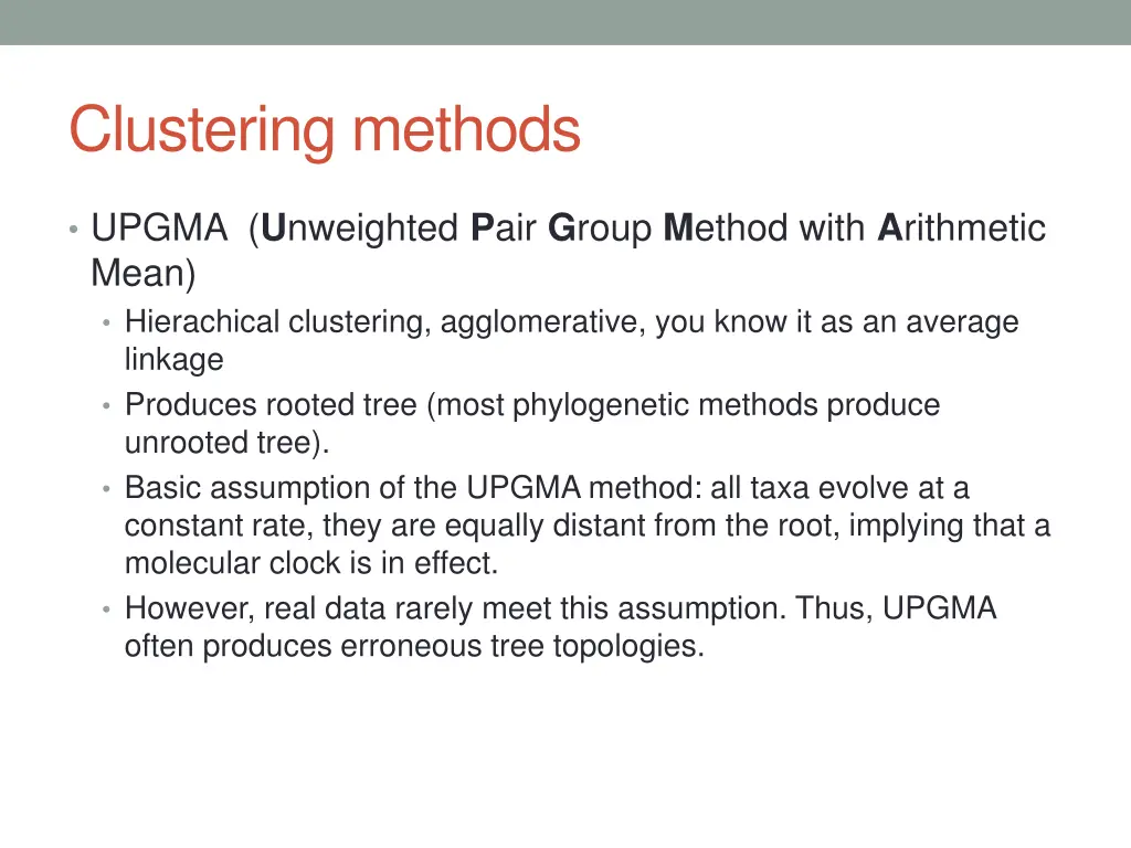 clustering methods