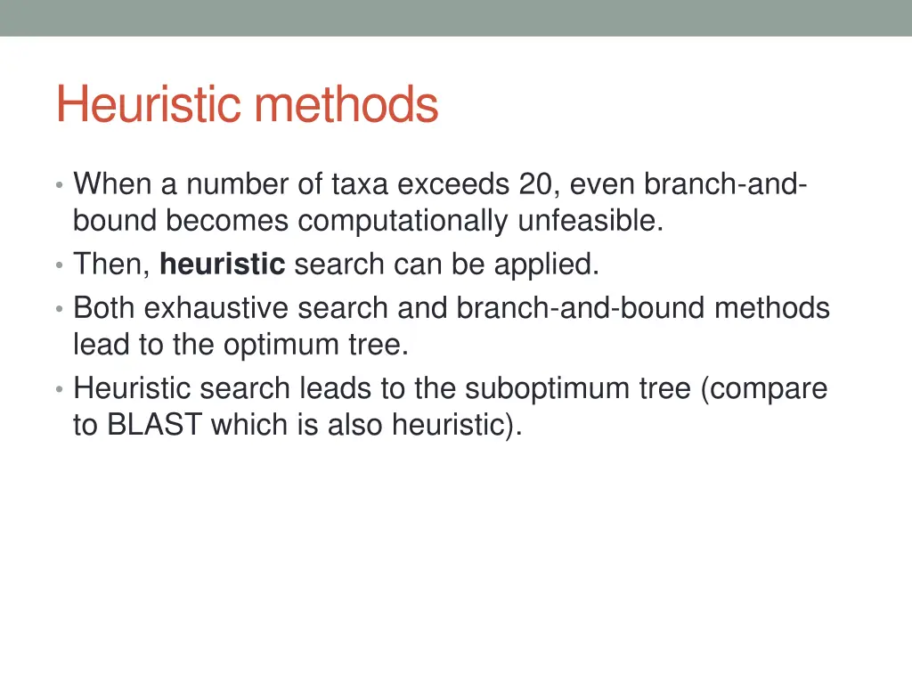 heuristic methods