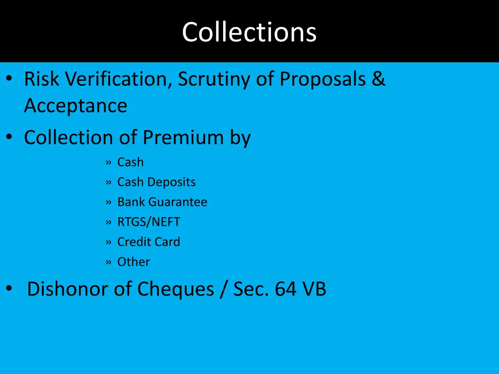 collections
