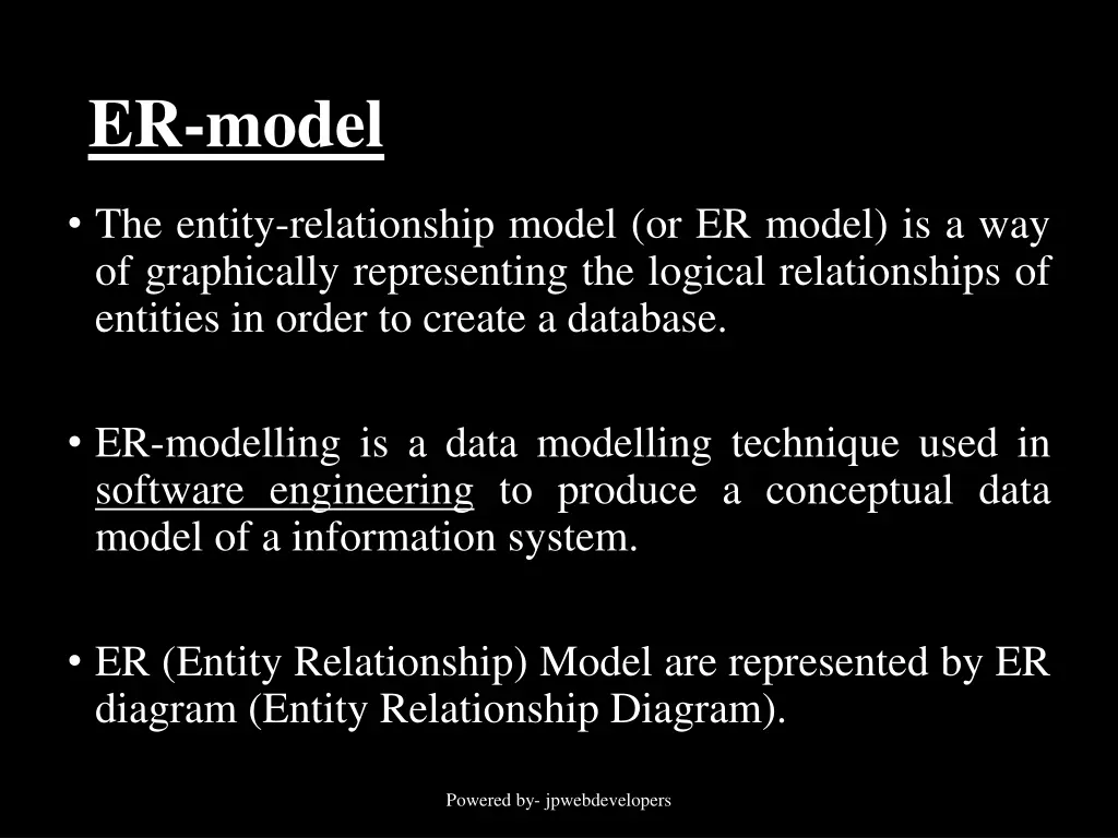 er model