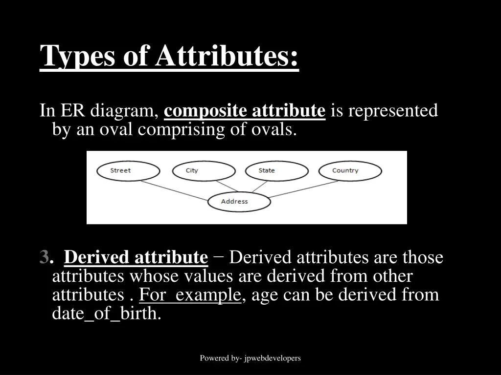 types of attributes 1