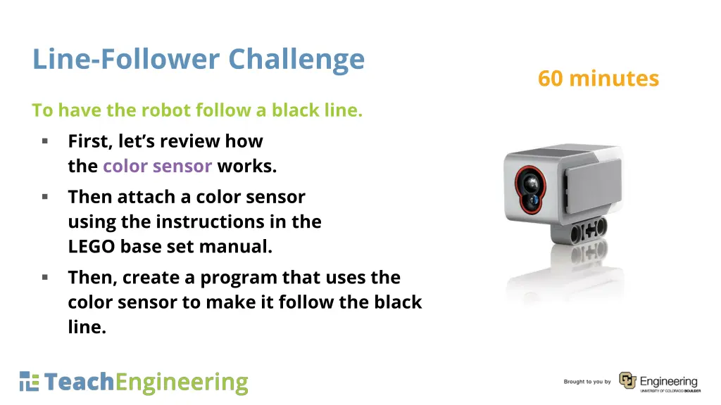line follower challenge 1